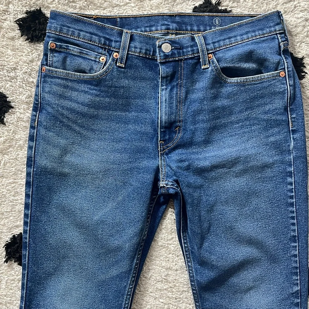 Levis 511 mens W34 L 30 Classic Blue Denim Jeans